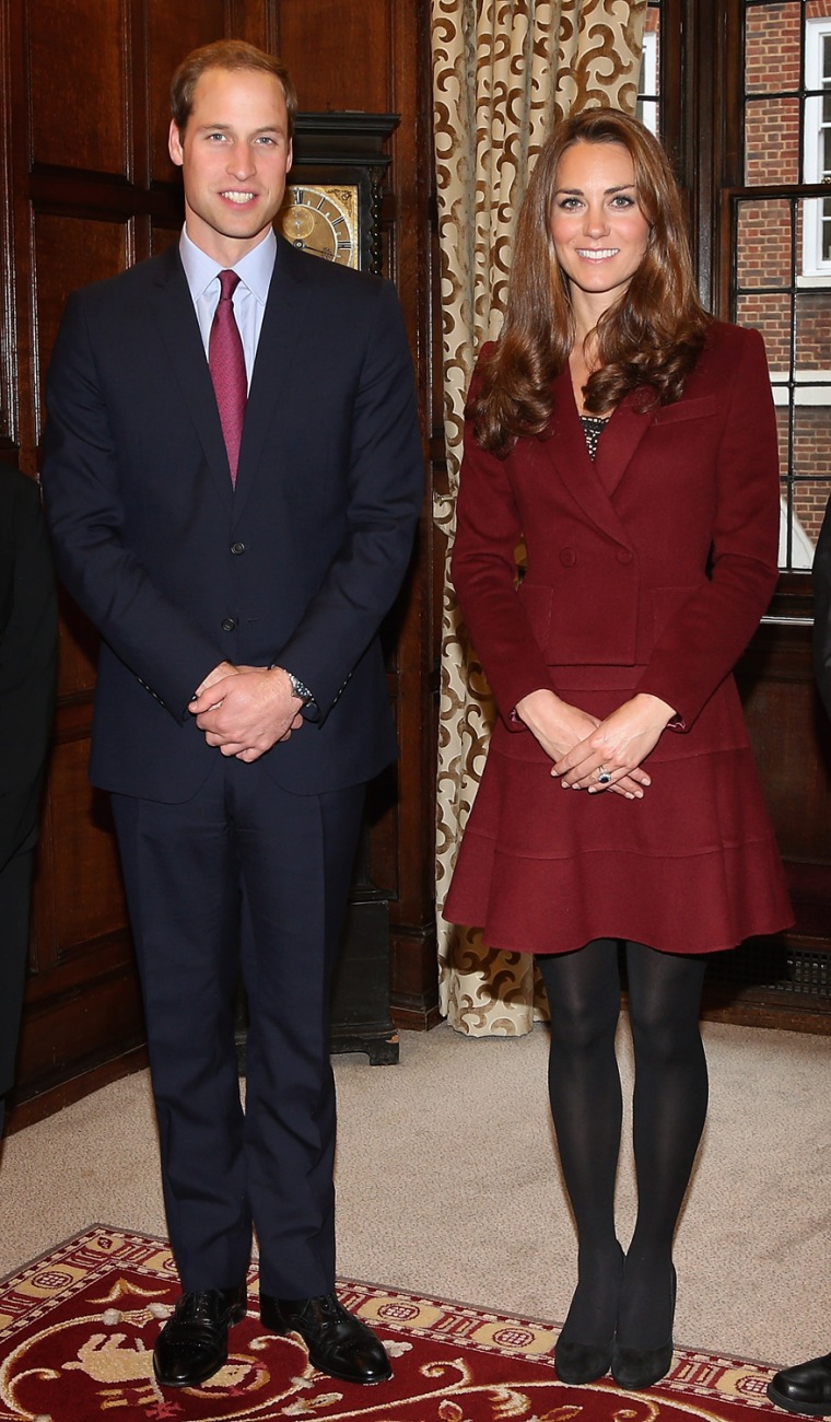 Image: The Duke And Duchess Of Cambridge Meet Middle Temple Scholars